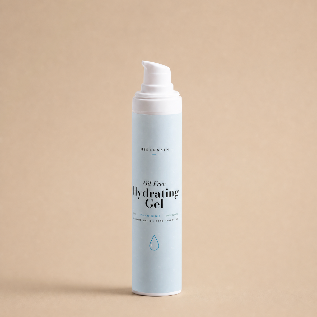 MirenSkin Oil-Free Hydrating Gel — lightweight hydration for dehydrated skin