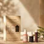 MirenSkin Age-Defying Glow Trio gift box with three products