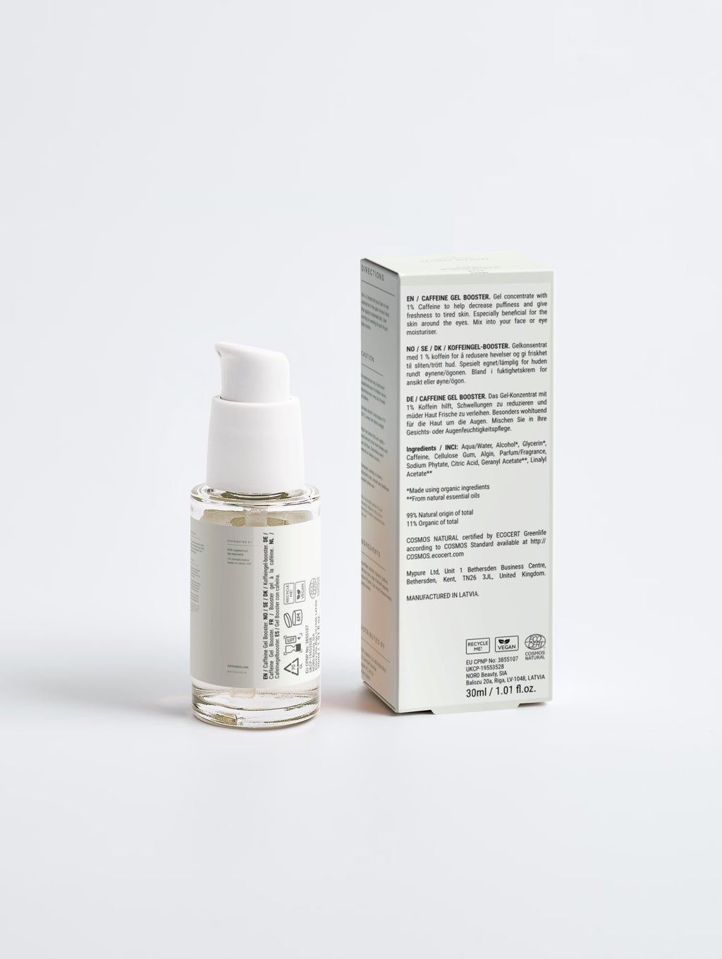 Caffeine Gel Booster - coffee for your skin