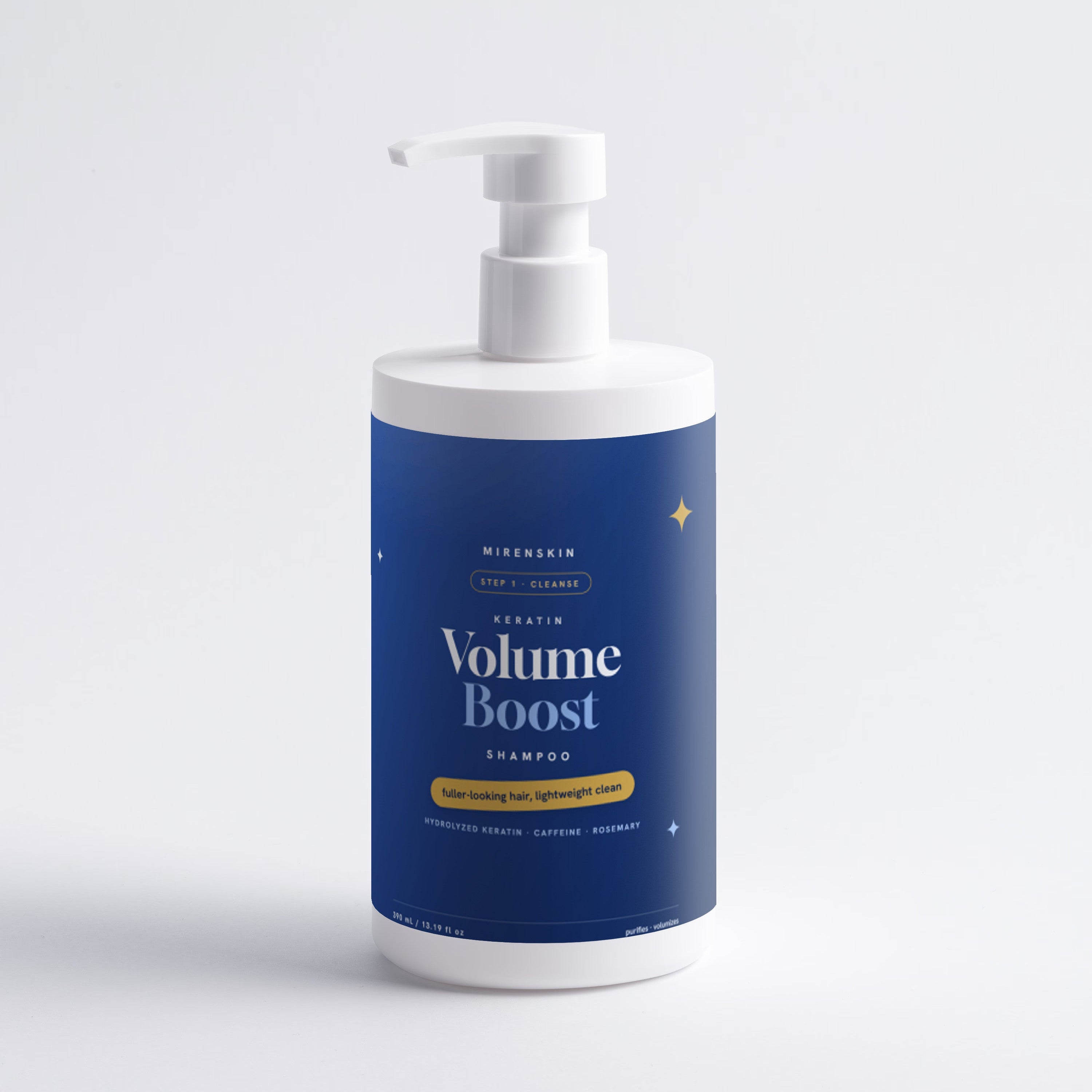 MirenSkin Keratin Volume Boost Shampoo bottle