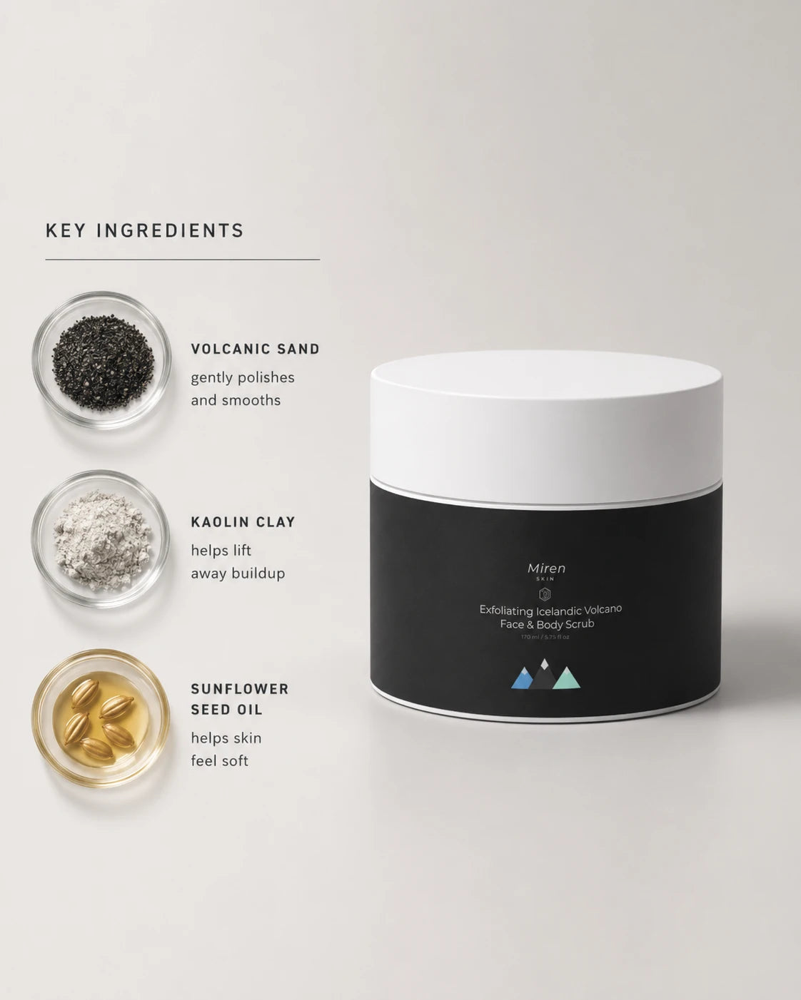 Icelandic Volcano Face & Body Scrub