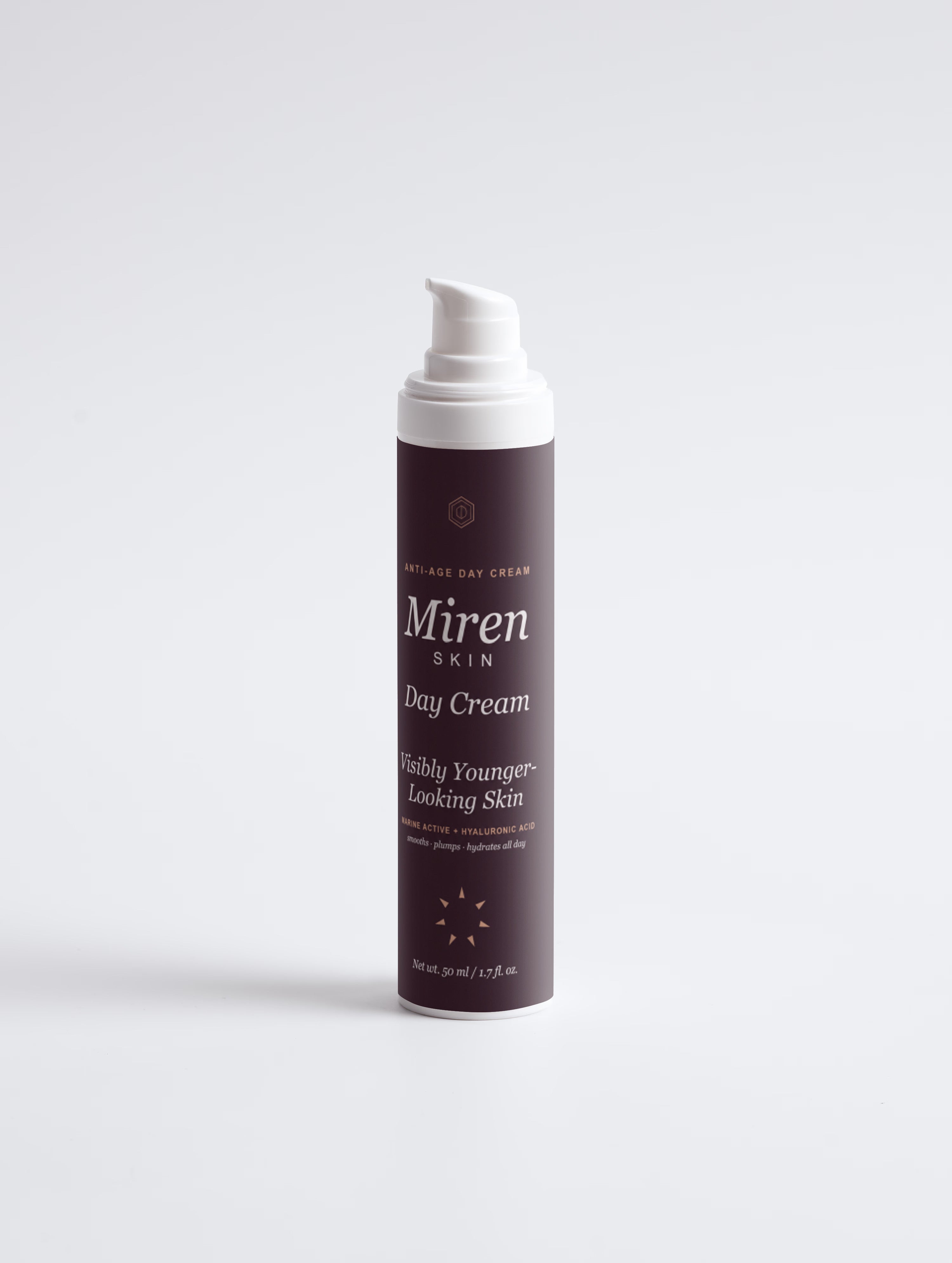 MirenSkin Anti-Age Day Cream with key ingredients