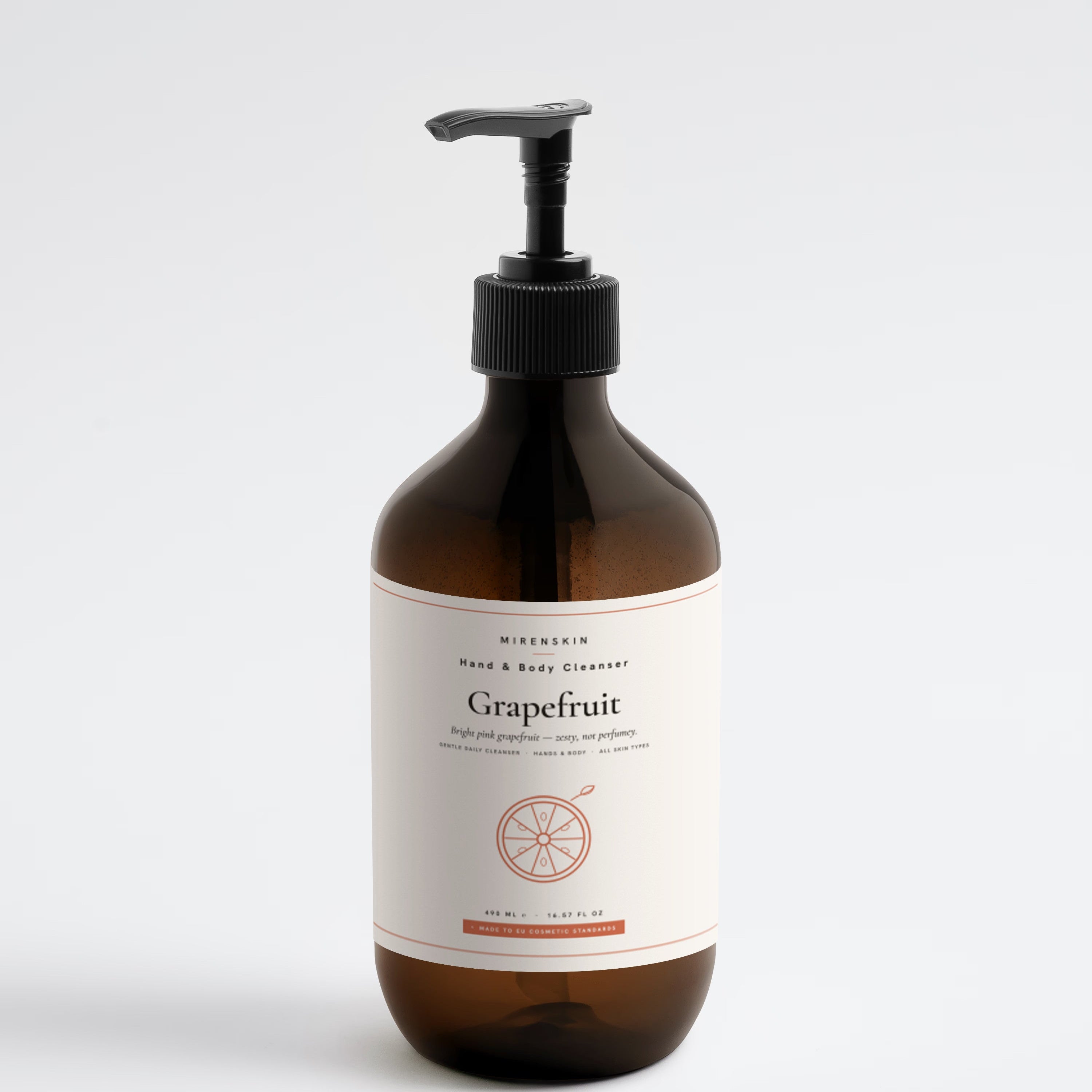 MirenSkin Grapefruit Hand & Body Cleanser bottle