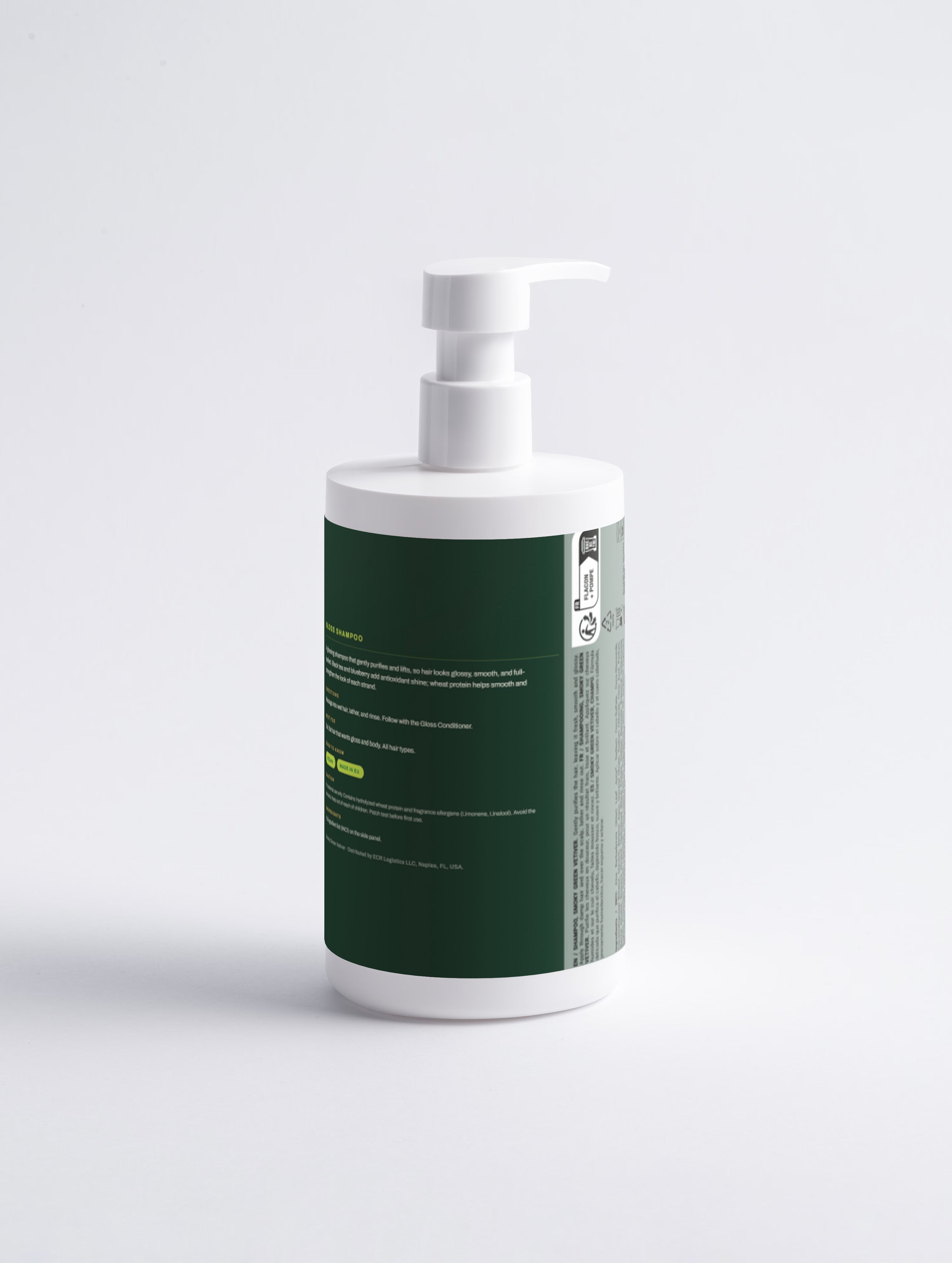 Gloss Shampoo — Smoky Green Vetiver