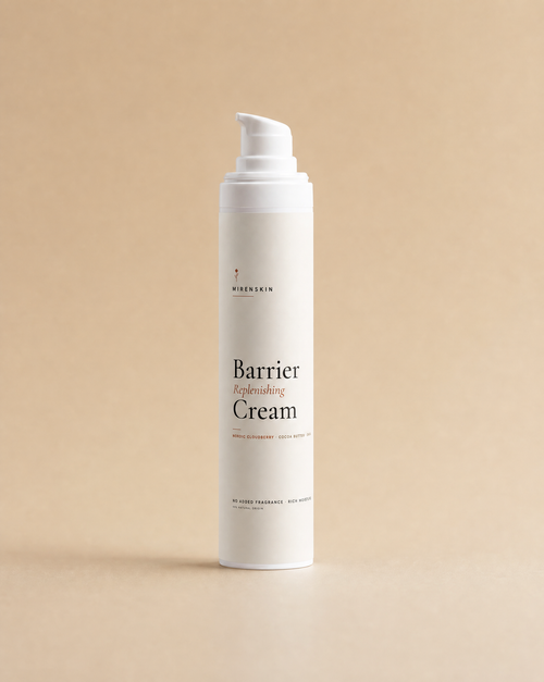 MirenSkin Barrier Replenishing Cream — fragrance-free moisturizer for dry and sensitive skin