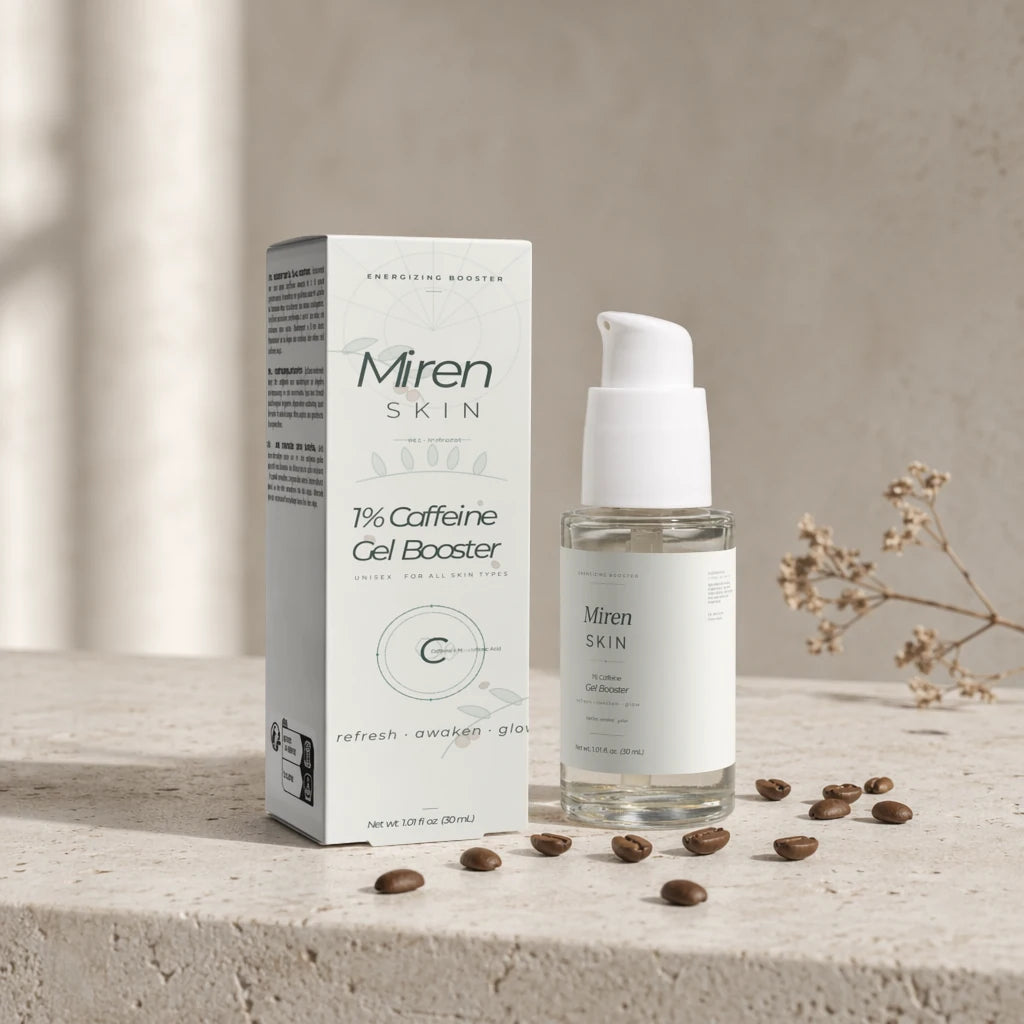 MirenSkin 1% Caffeine Gel Booster — caffeine skin-firming gel
