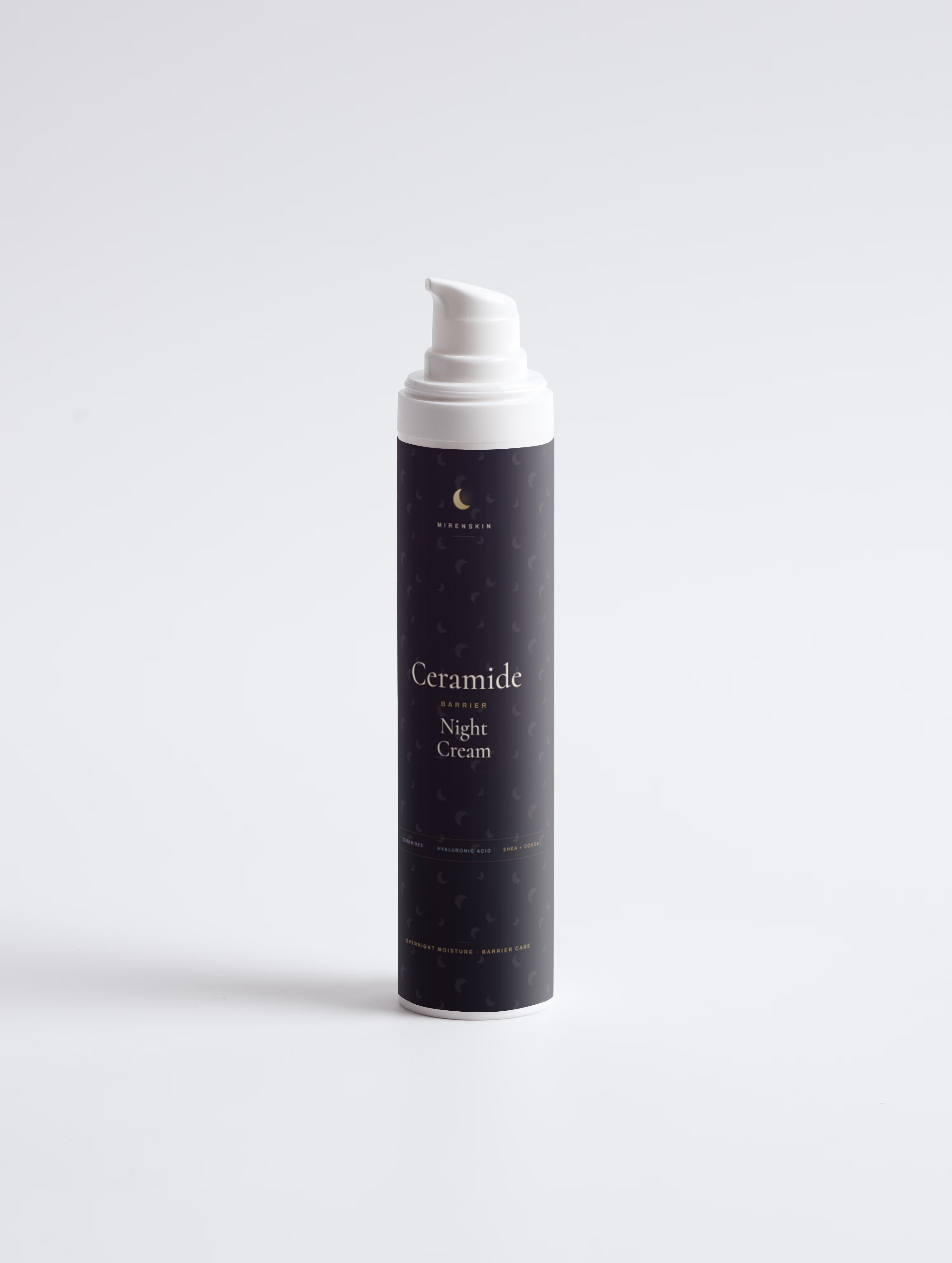 MirenSkin Ceramide Barrier Night Cream — ceramide overnight moisturizer