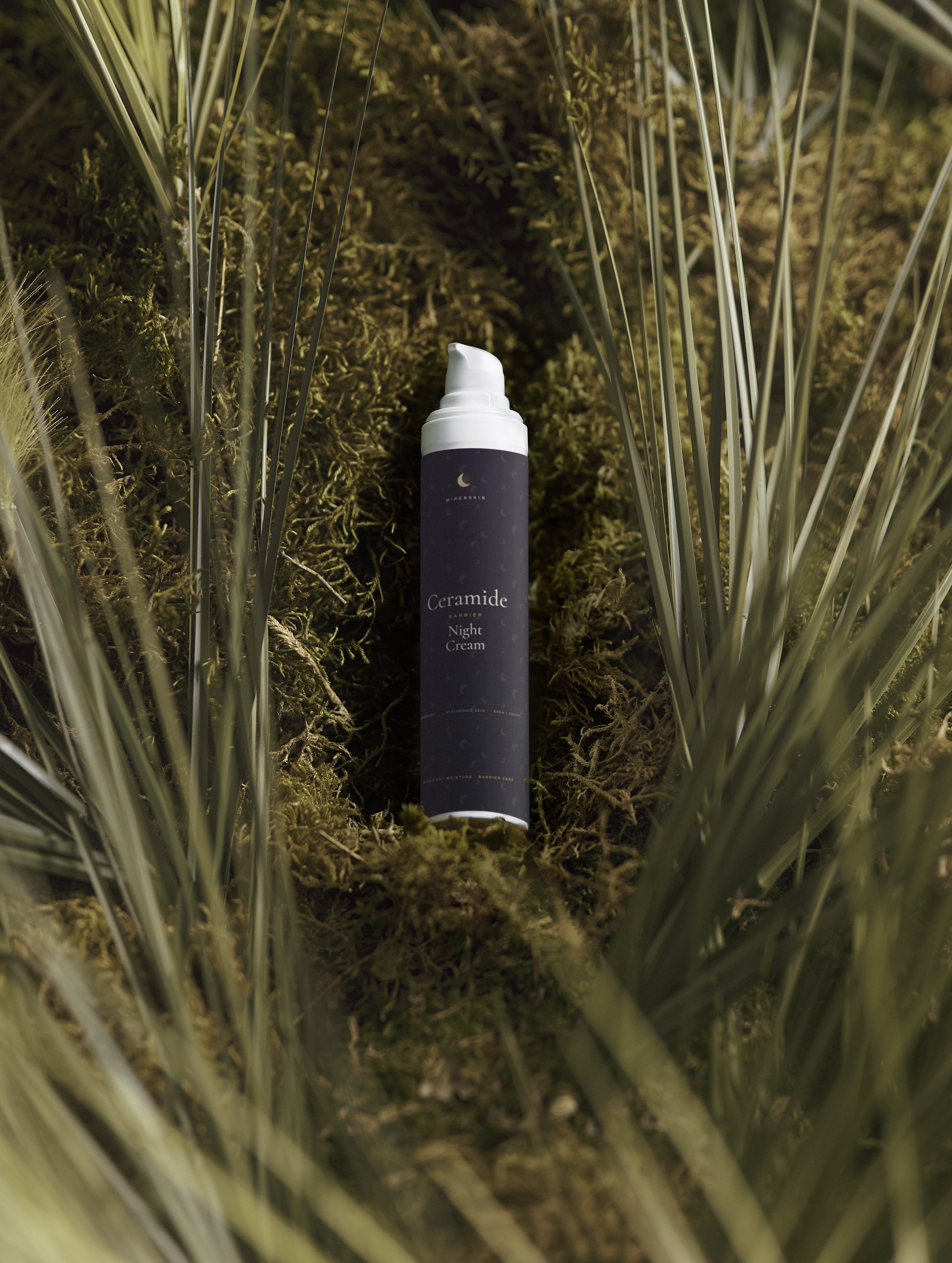 MirenSkin Ceramide Barrier Night Cream airless jar