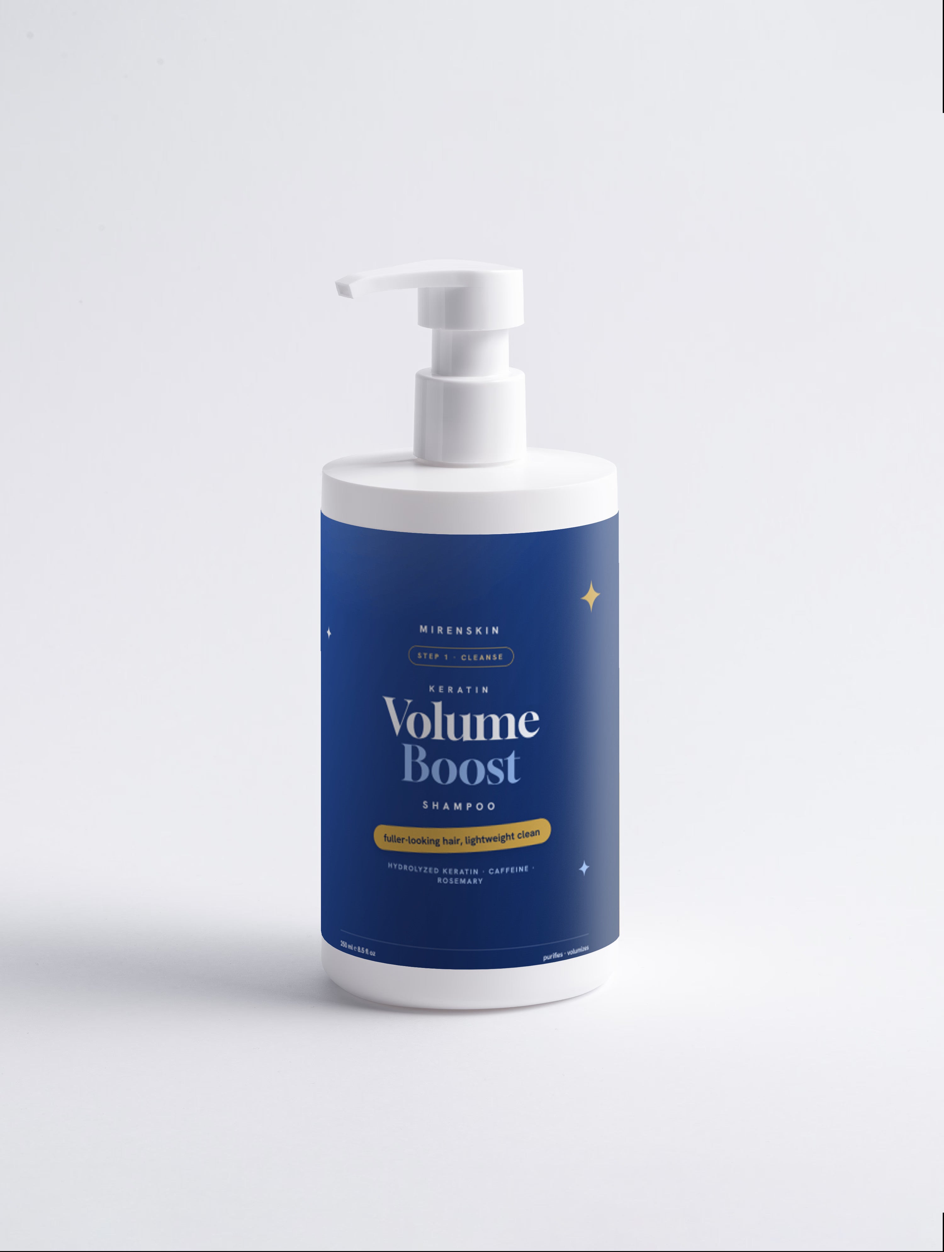 MirenSkin Keratin Volume Boost Shampoo bottle