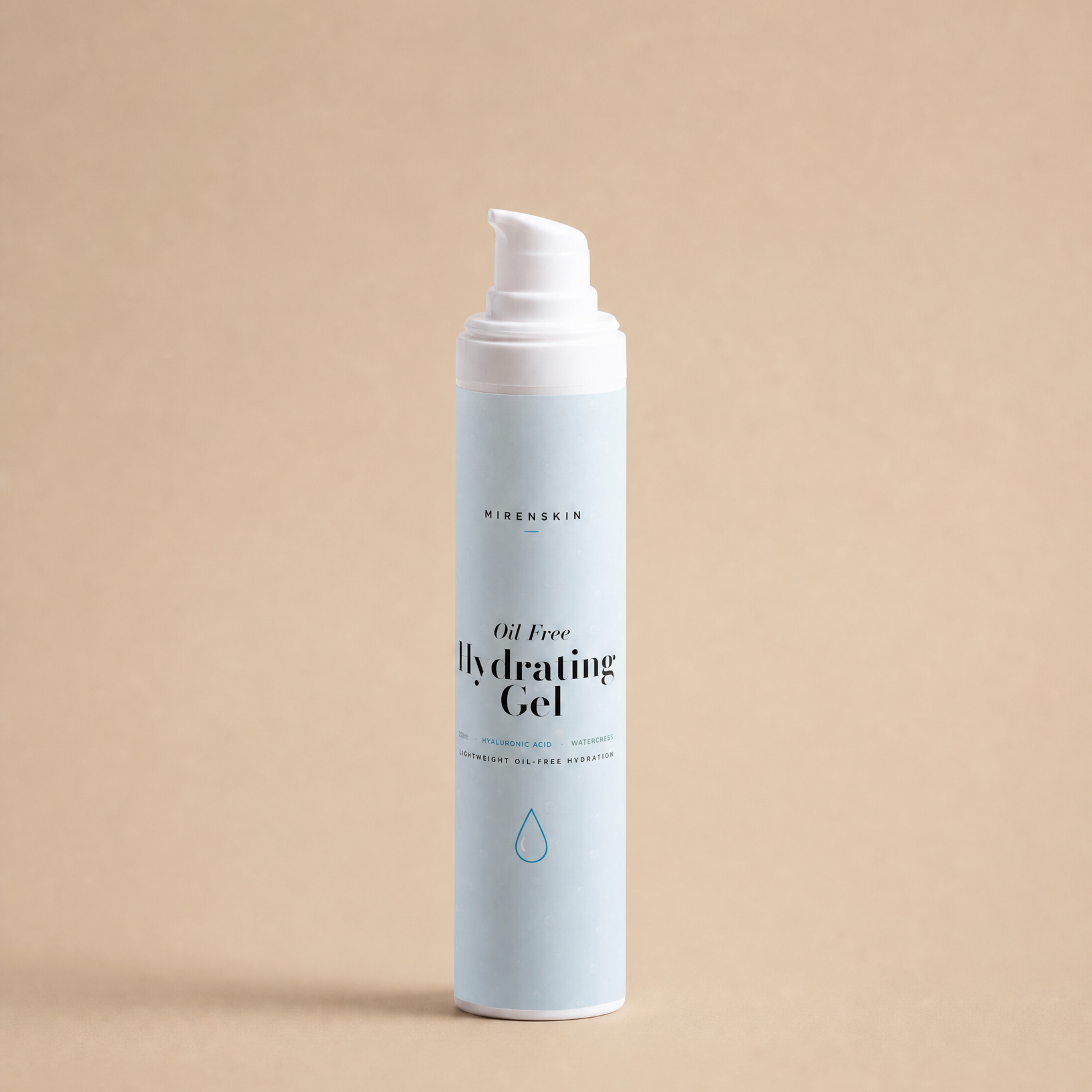 MirenSkin Oil-Free Hydrating Gel — lightweight moisturizer for oily and combination skin