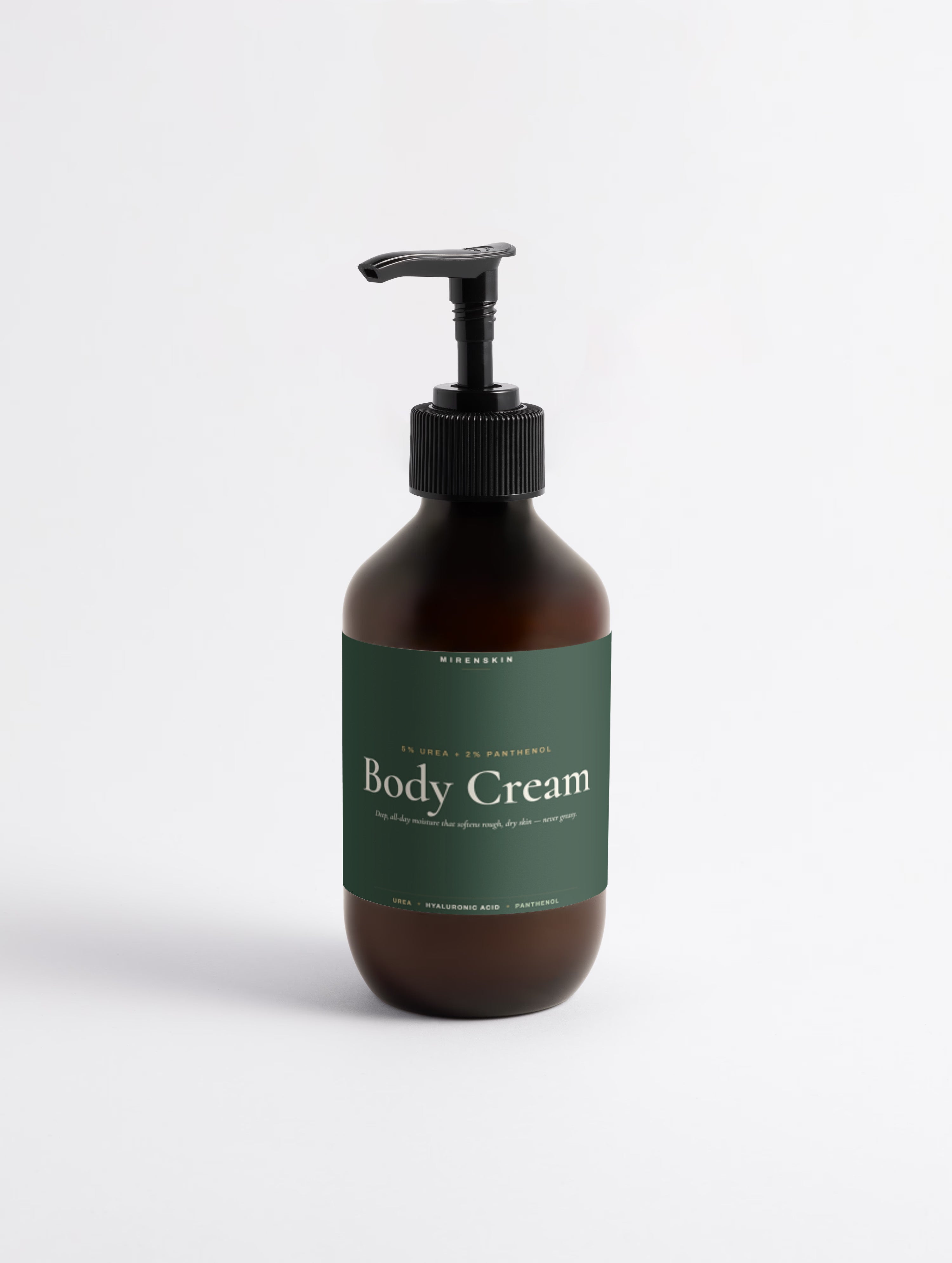 MirenSkin Urea & Panthenol Body Cream bottle