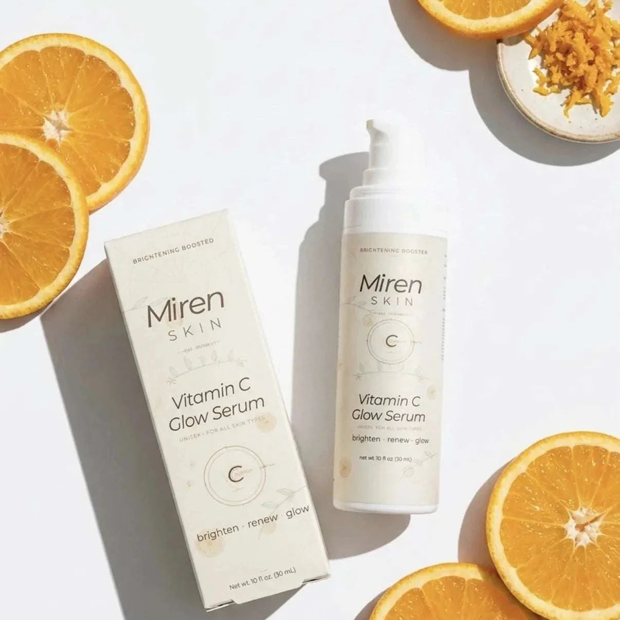 MirenSkin Radiance Booster Duo — Vitamin C Glow Serum