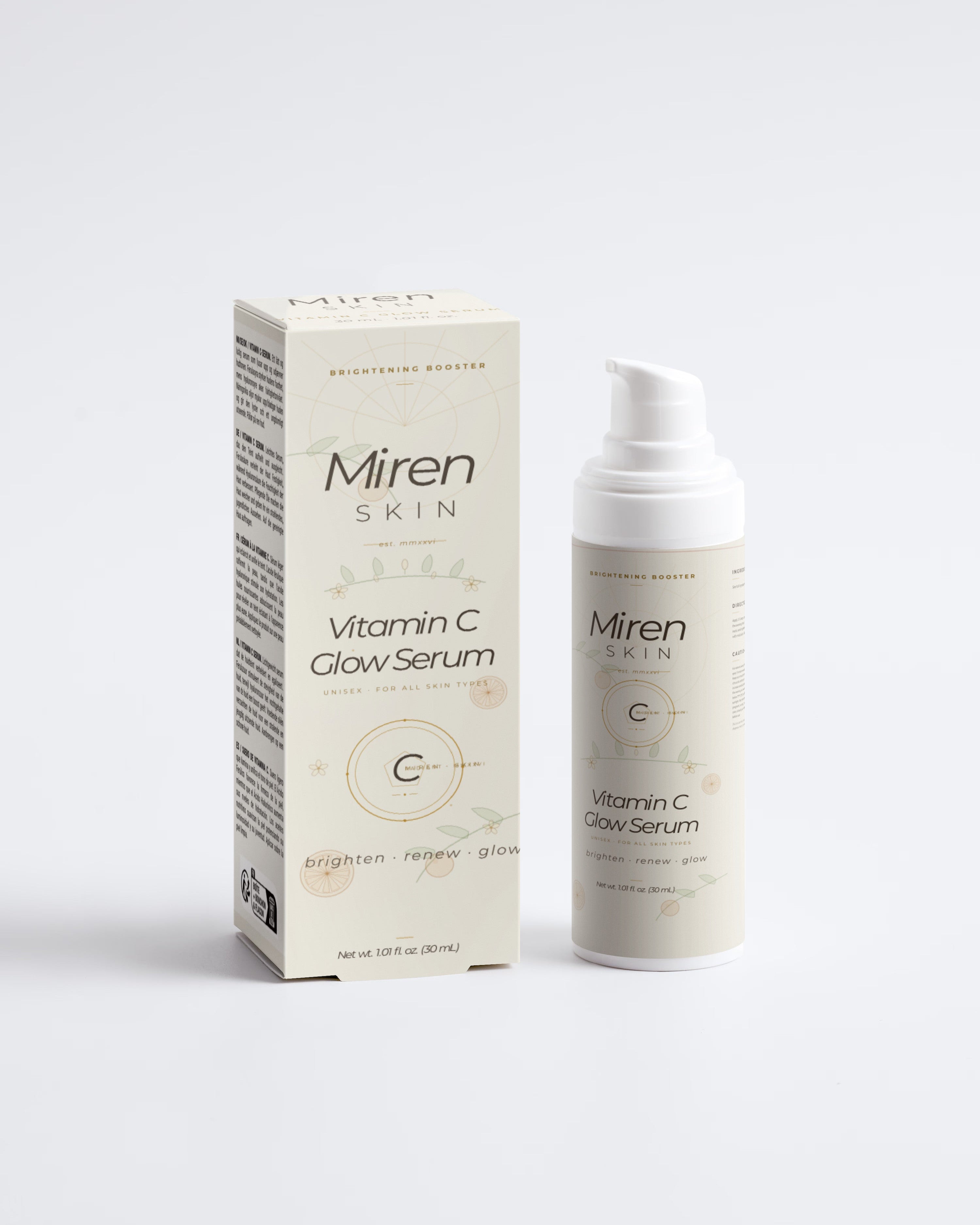 MirenSkin Vitamin C Glow Serum