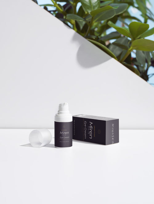 MirenSkin De-Puffing Eye Cream — hyaluronic acid eye cream